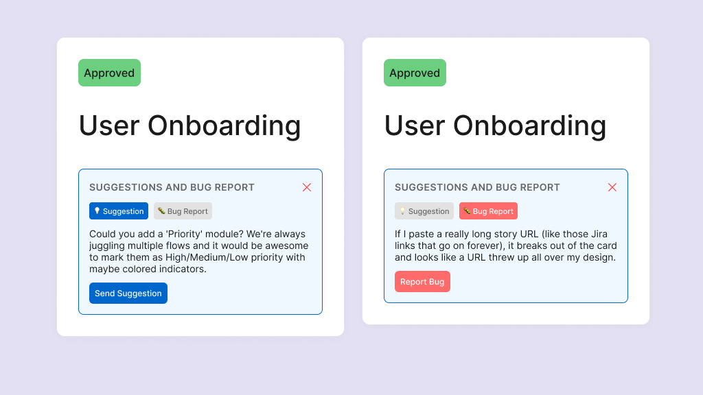 Feedback feature